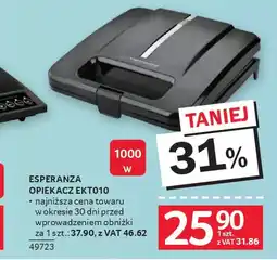 Selgros Esperanza Opiekacz EKT010 oferta