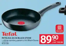 Selgros Tefal Patelnia 24 cm Black Stone oferta