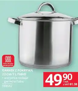 Selgros Fabio Garnek z pokrywą oferta