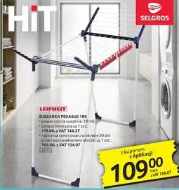 Selgros Leifheit Suszarka Pegasus 180 oferta