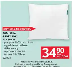 Selgros Wendre Poduszka 4 Pory Roku oferta