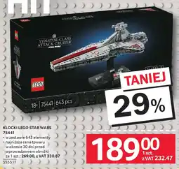 Selgros Lego Klocki Star Wars 75441 Venator-Class Attack Cruiser oferta