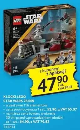 Selgros Lego Klocki Star Wars oferta