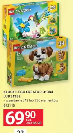 Selgros Lego Klocki Creator 31384 lub oferta