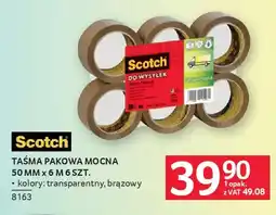 Selgros Scotch Taśma pakowa mocna oferta