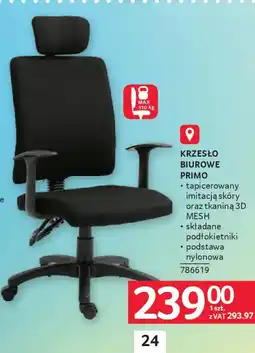 Selgros Krzesło biurowe Primo oferta