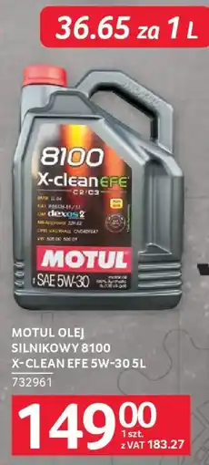 Selgros Motul Olej silnikowy 8100 X-Clean efe 5W-30 oferta