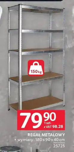 Selgros Regał metalowy oferta