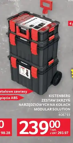 Selgros Kistenberg Zestaw skrzyń narzędziowych na kołach Modular Solution oferta