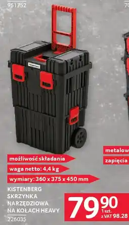 Selgros Kistenberg Skrzynka narzędziowa na kołach Heavy oferta