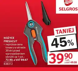 Selgros Gardena Nożyce Freshcut oferta