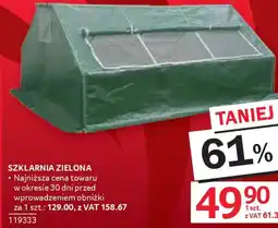 Selgros Szklarnia zielona oferta