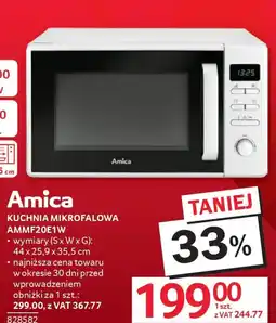 Selgros Amica kuchnia mikrofalowa AMMF20E1W oferta