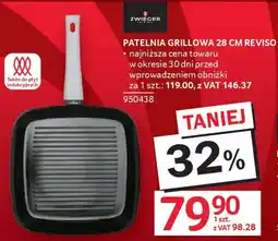 Selgros Zwieger Patelnia grillowa 28 cm Reviso oferta