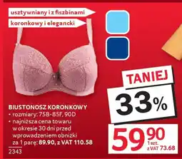 Selgros Biustonosz koronkowy oferta
