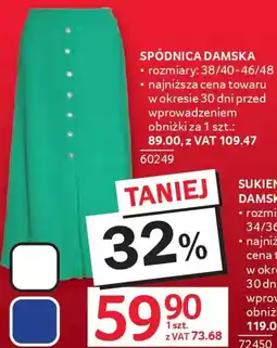 Selgros Spódnica damska oferta