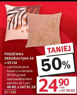 Selgros Poszewka dekoracyjna oferta
