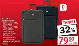 Selgros Mars Line Walizka tekstylna oferta