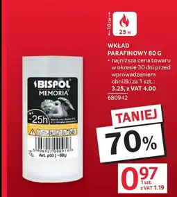 Selgros Bispol Memoria Wkład parafinowy oferta
