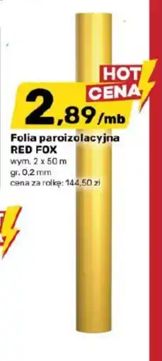 Bricomarche Red fox Folia paroizolacyjna oferta