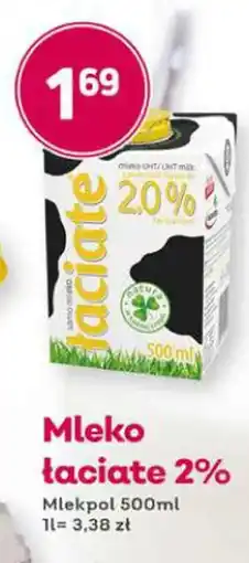 Bliski Mlekpol Mleko łaciate 2% oferta