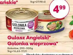 Bliski Sokołów Gulasz Angielski, Golonka wieprzowa oferta