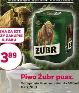 Bliski Żubr Piwo puszka oferta