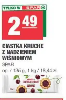Spar Spar Ciastka kruche z nadzieniem wiśniowym oferta
