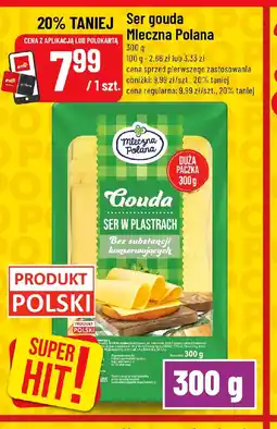 Polomarket Mleczna Polana Ser gouda oferta