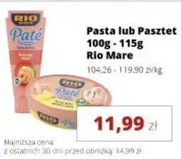 Torimpex Rio Mare Pasta lub Pasztet oferta