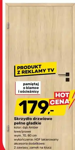 Bricomarche Skrzydło drzwiowe pełne gładkie oferta