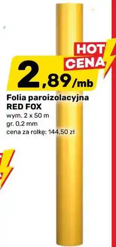 Bricomarche Folia paroizolacyjna RED FOX oferta