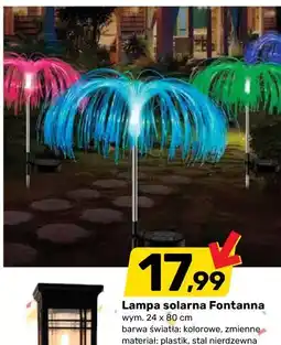 Bricomarche Lampa solarna Fontanna oferta