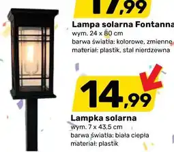 Bricomarche Lampka solarna oferta