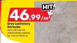 Bricomarche Gres szkliwiony Darkside oferta