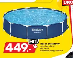 Bricomarche Basen stelażowy Bestway Steel Pro oferta