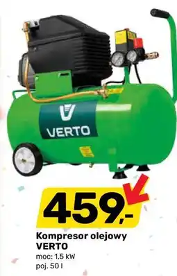 Bricomarche Kompresor olejowy VERTO oferta
