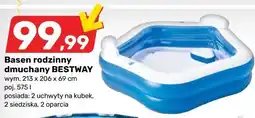 Bricomarche Basen rodzinny dmuchany BESTWAY oferta