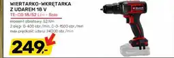 Bricomarche WIERTARKO-WKRĘTARKA Z UDAREM 18 V TE-CD 18/52 Li-i - Solo oferta