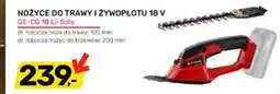 Bricomarche NOŻYCE DO TRAWY I ŻYWOPŁOTU 18 V GE-CG 18 Li-Solo oferta