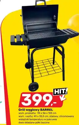 Bricomarche Grill węglowy BARREL oferta