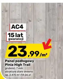Bricomarche Panel podłogowy Pinia High Trail oferta