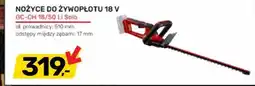Bricomarche NOŻYCE DO ŻYWOPŁOTU 18 V GC-CH 18/50 Li Solo oferta