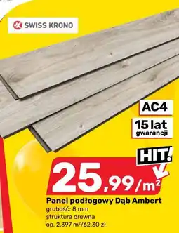 Bricomarche Panel podłogowy Dąb Ambert oferta