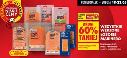 Biedronka Marinero Wszystkie wędzone łososie oferta