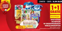 Biedronka Wszystkie słodycze w opakowaniach wielkanocnych oferta