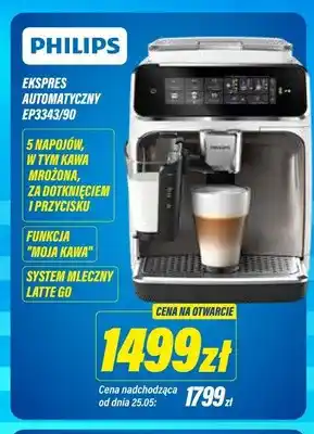 Ekspres automatyczny PHILIPS EP3343/90