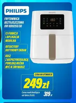 RTV EURO AGD Frytownica beztłuszczowa PHILIPS OVI HD9255/30 oferta