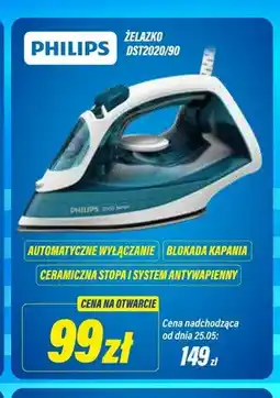 RTV EURO AGD Żelazko Philips DST2020/90 oferta