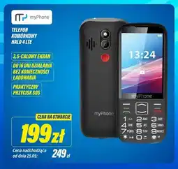 RTV EURO AGD Telefon komórkowy myPhone Halo 4 LTE oferta